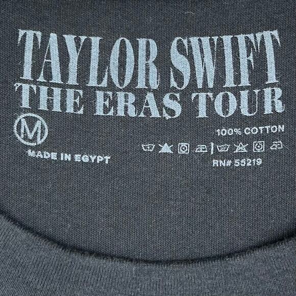 Taylor Swift Official The Eras Tour Merch Crewneck Concert T-Shirt - Picture 5 of 6